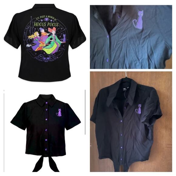 New HT hocus pocus tie top black - Picture 2 of 9